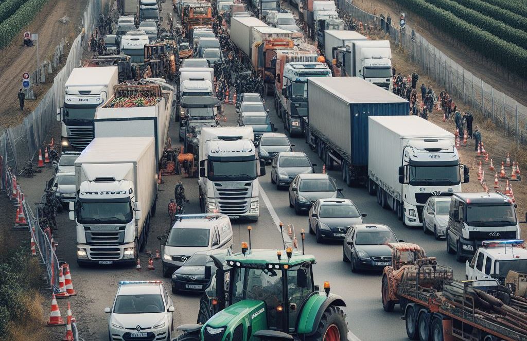 Paraliż komunikacyjny - Rolnicy zablokują wszystkie drogi