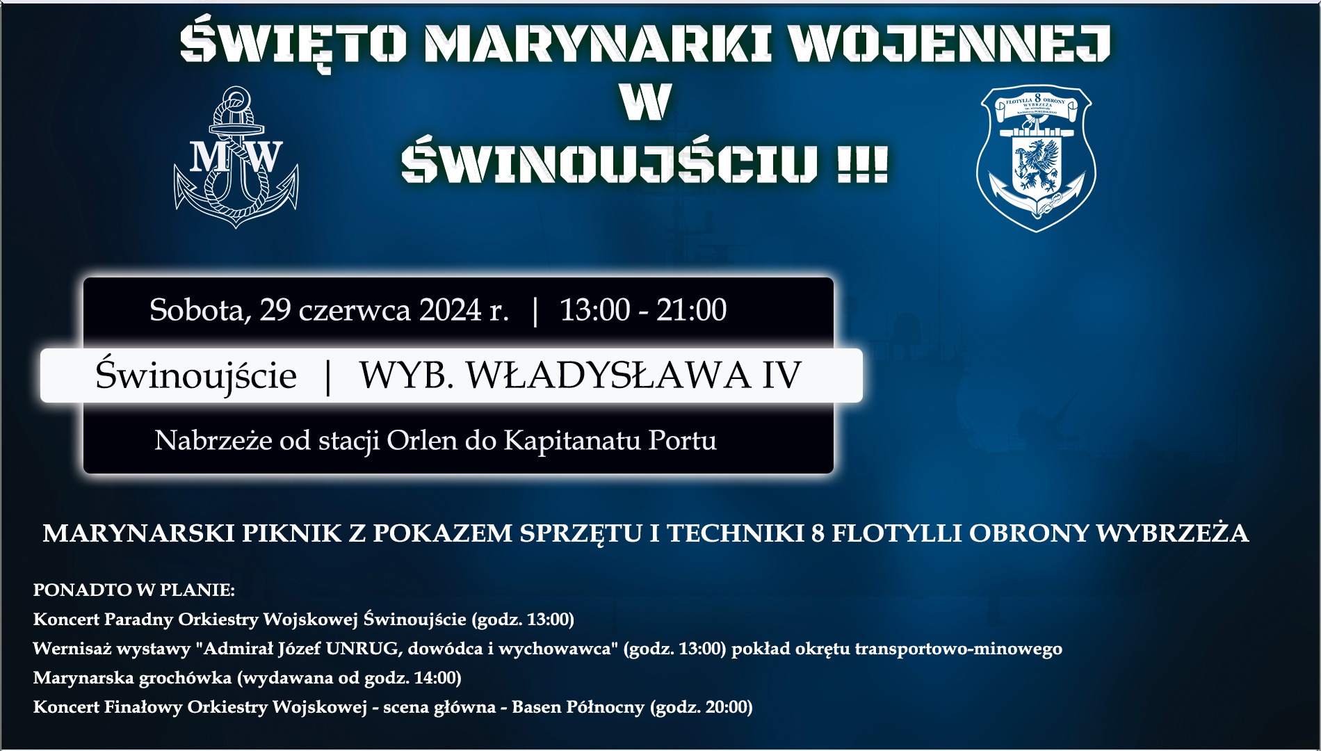 Świnoujście. Święto Marynarki Wojennej