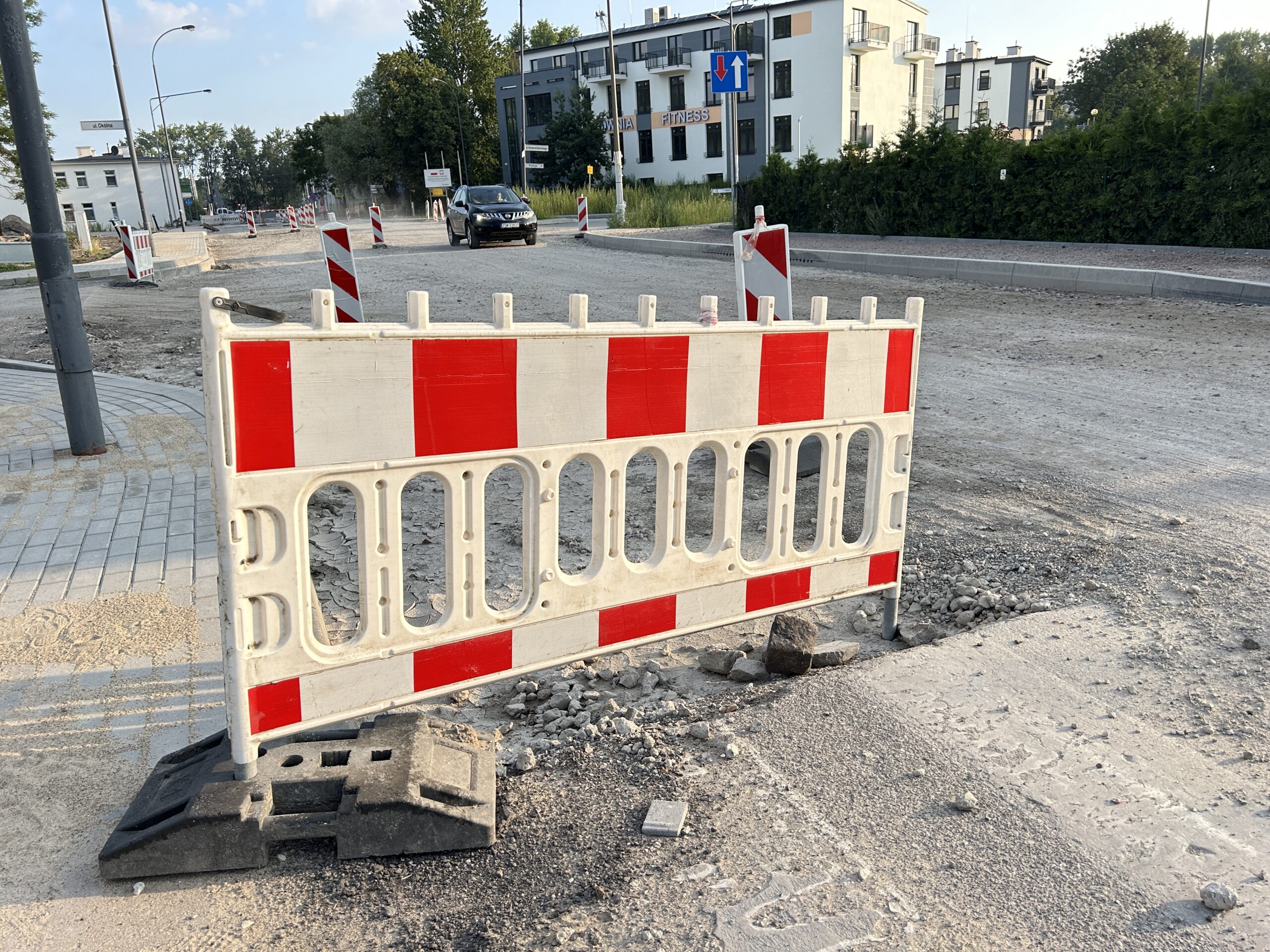 Świnoujście. Nocne prace przy przebudowie ul Barlickiego Warszów