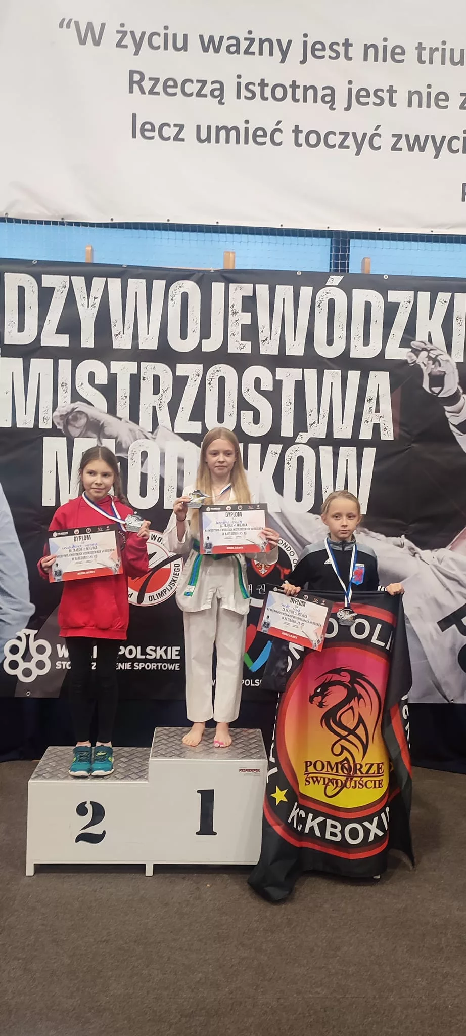 Międzywojewódzkie Mistrzostwa Młodzików w Taekwondo Olimpijskim we Wrześni – sukces zawodników ULKSW Pomorze