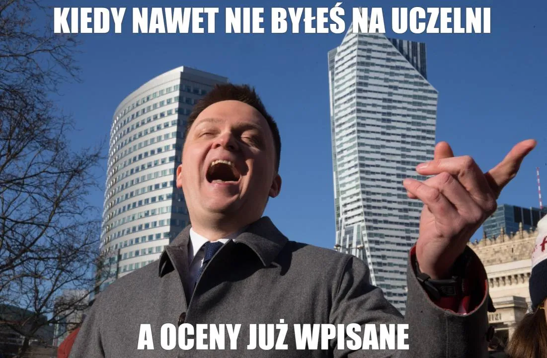 Internet nie bierze jeńców - Szymon Hołownia jako bohater mimów