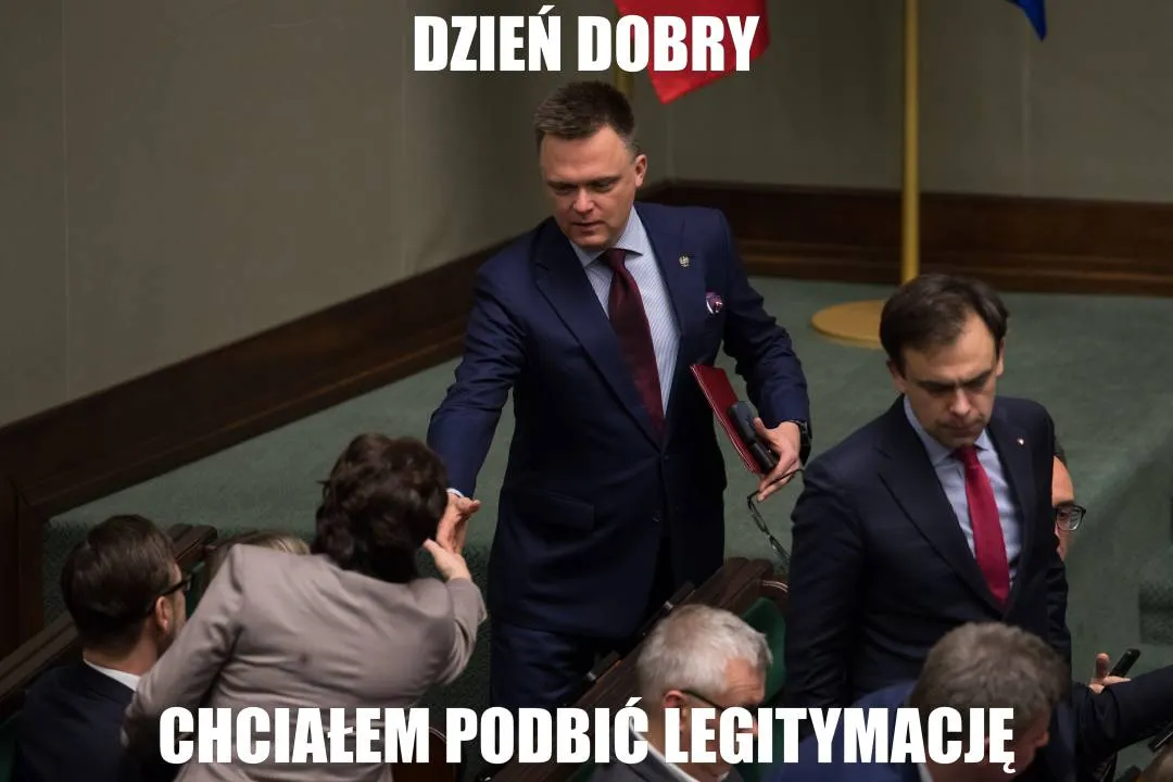 Szymon Hołownia jako bohater memów