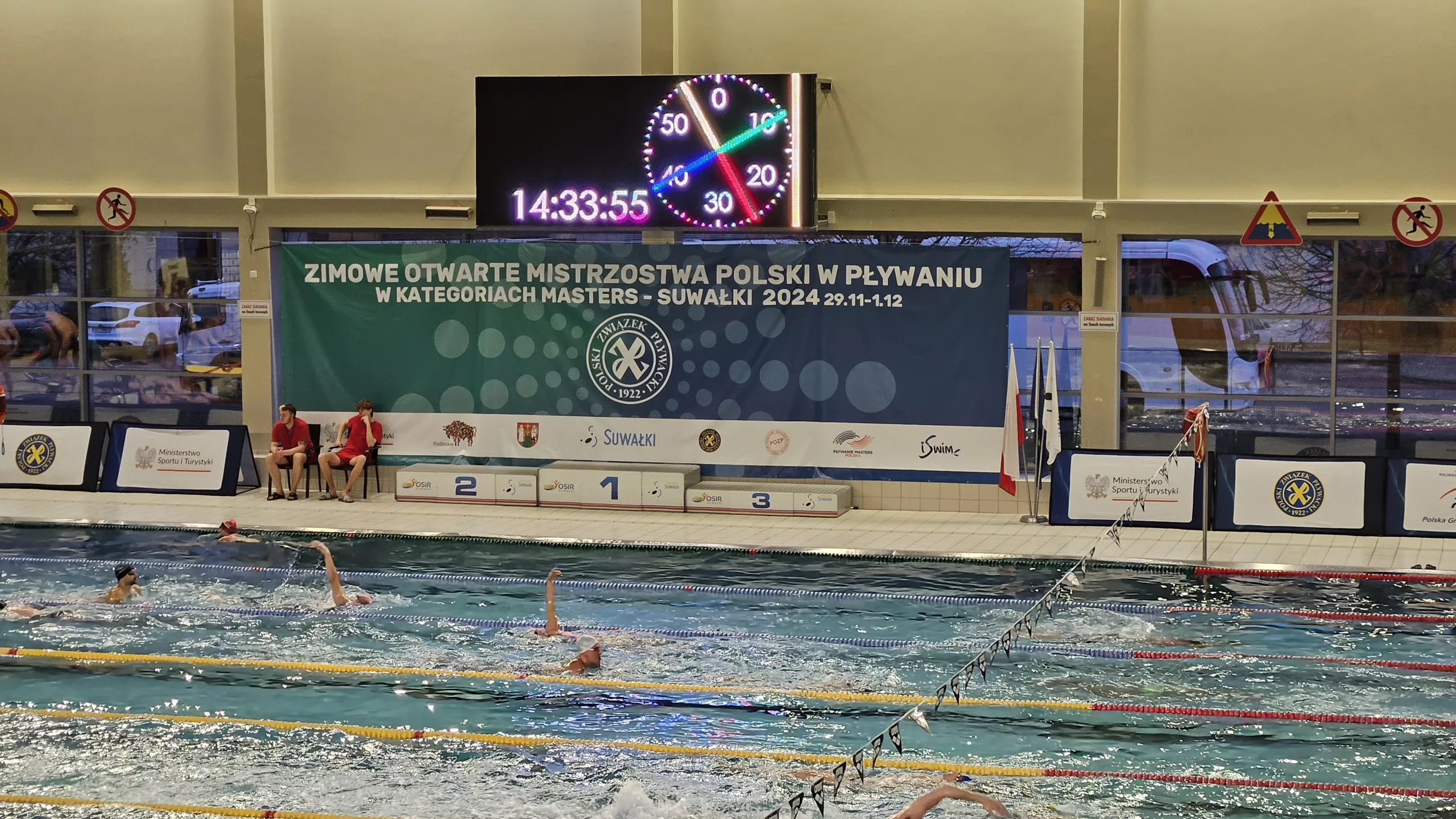 Zimowe Mistrzostwa Polski w pływaniu w kategoriach Masters - relacja